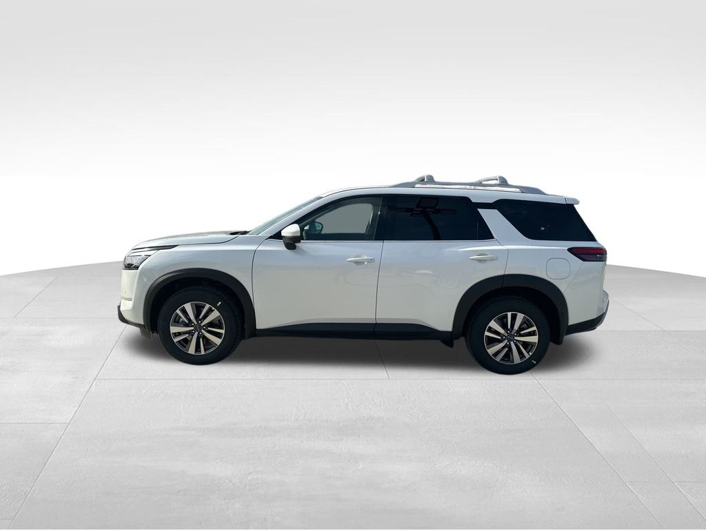 2025 Everest White Pearl Tricoat Nissan Pathfinder SL FWD SUV