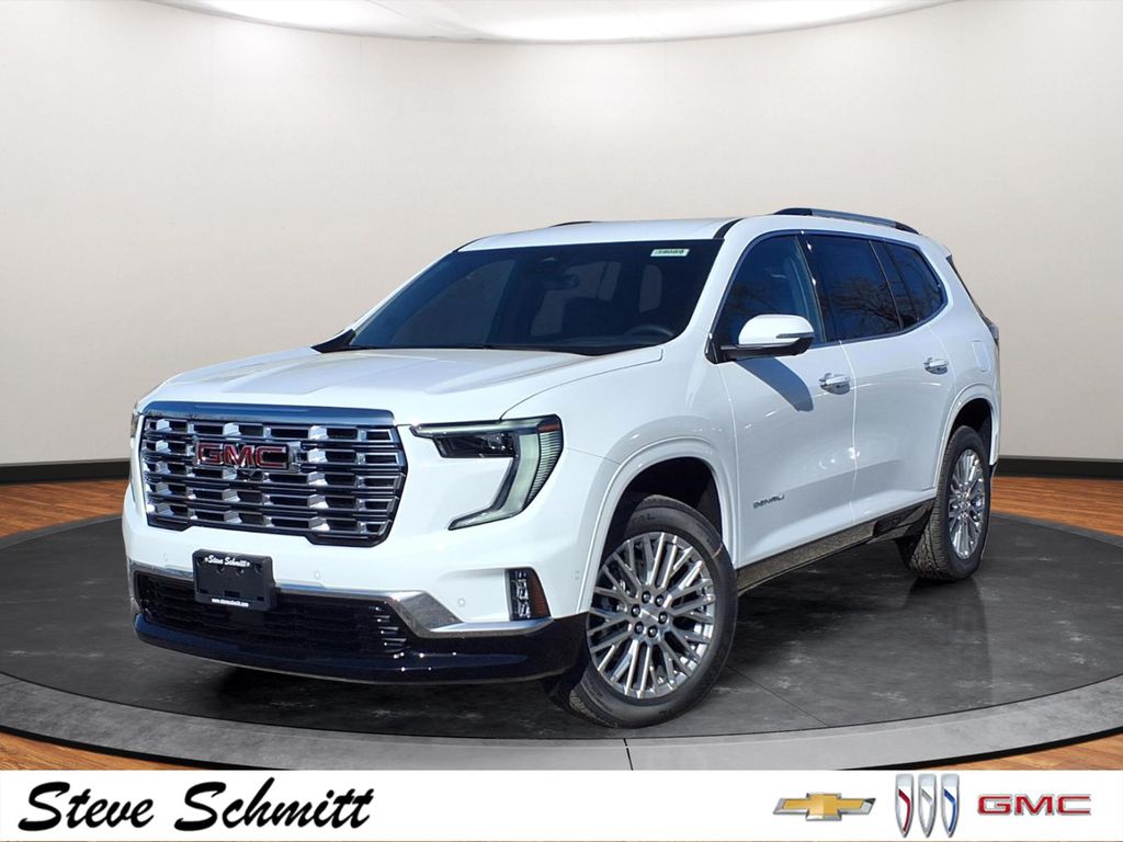 Summit White 2026 GMC Acadia SUV / Crossover Front-Wheel Drive 8-Speed Automatic