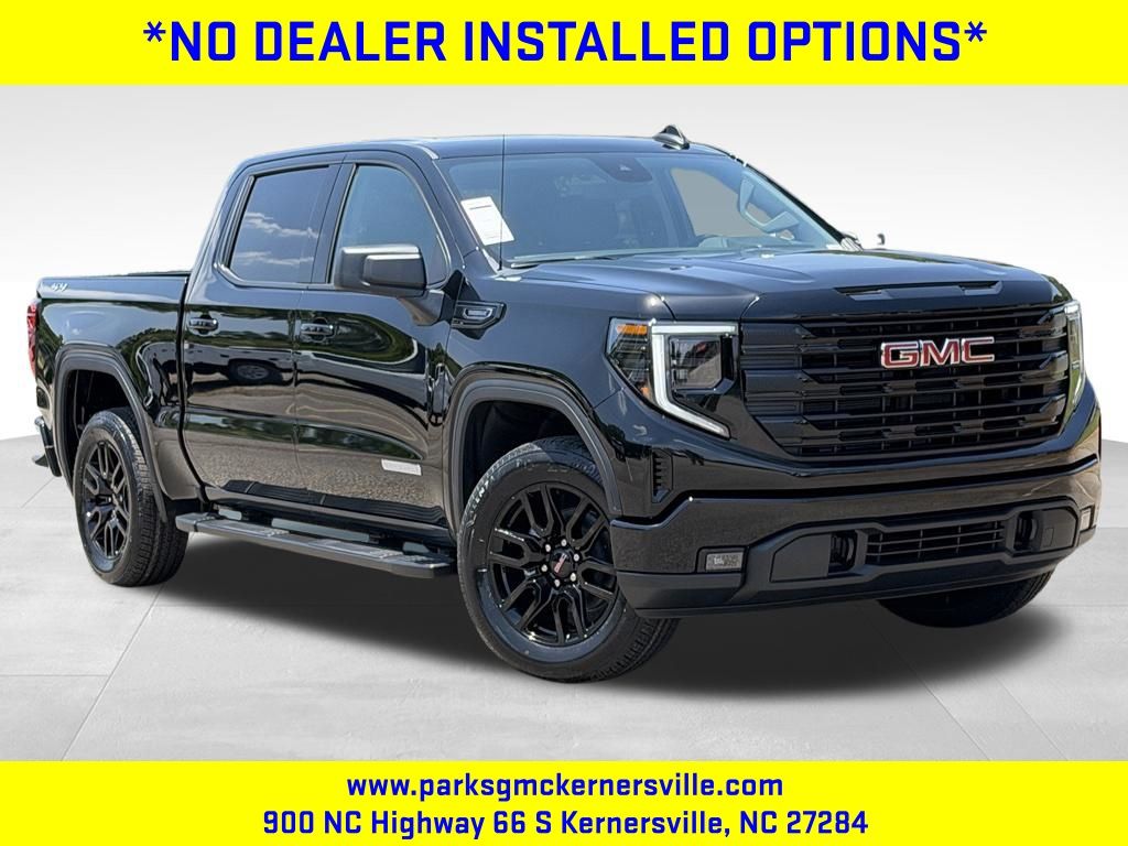 Onyx Black 2026 GMC Sierra 1500 Pickup Truck Four-Wheel Drive 8-Speed Automatic