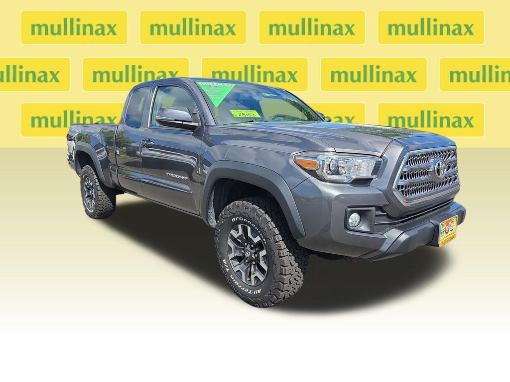 Magnetic Gray Metallic 2016 Toyota Tacoma Access Cab V6 TRD Off Road 4WD Pickup Truck Four-Wheel Drive 6-Speed Automatic