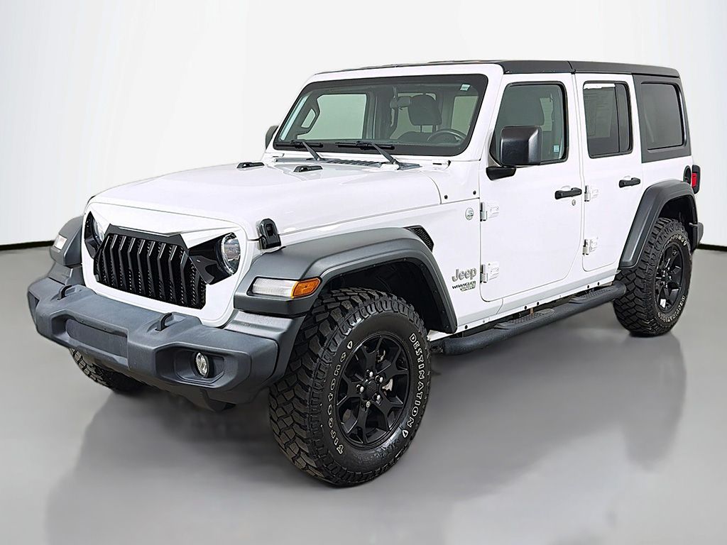 Used 2019 White Jeep Unlimited Sport S image 6