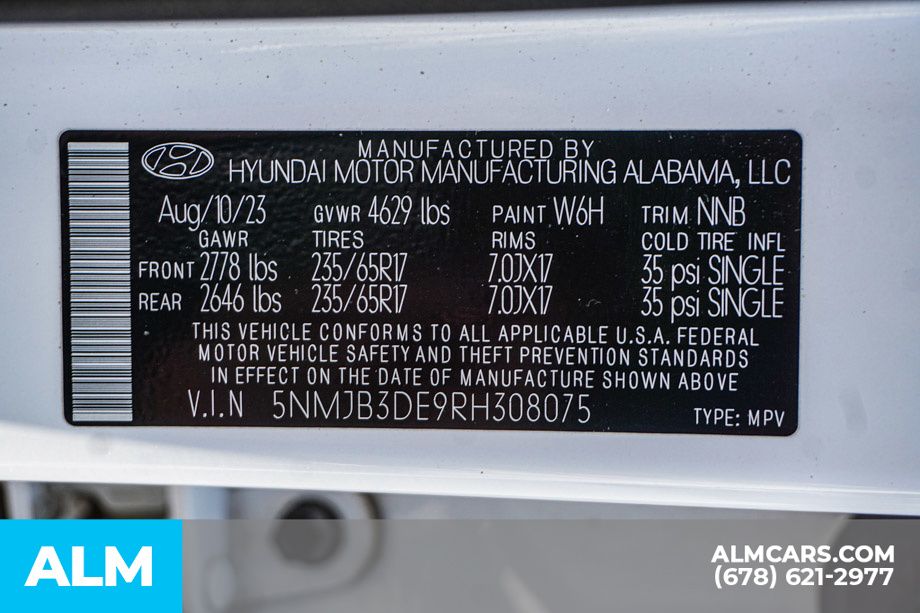 Used 2024 White Hyundai SEL image 57