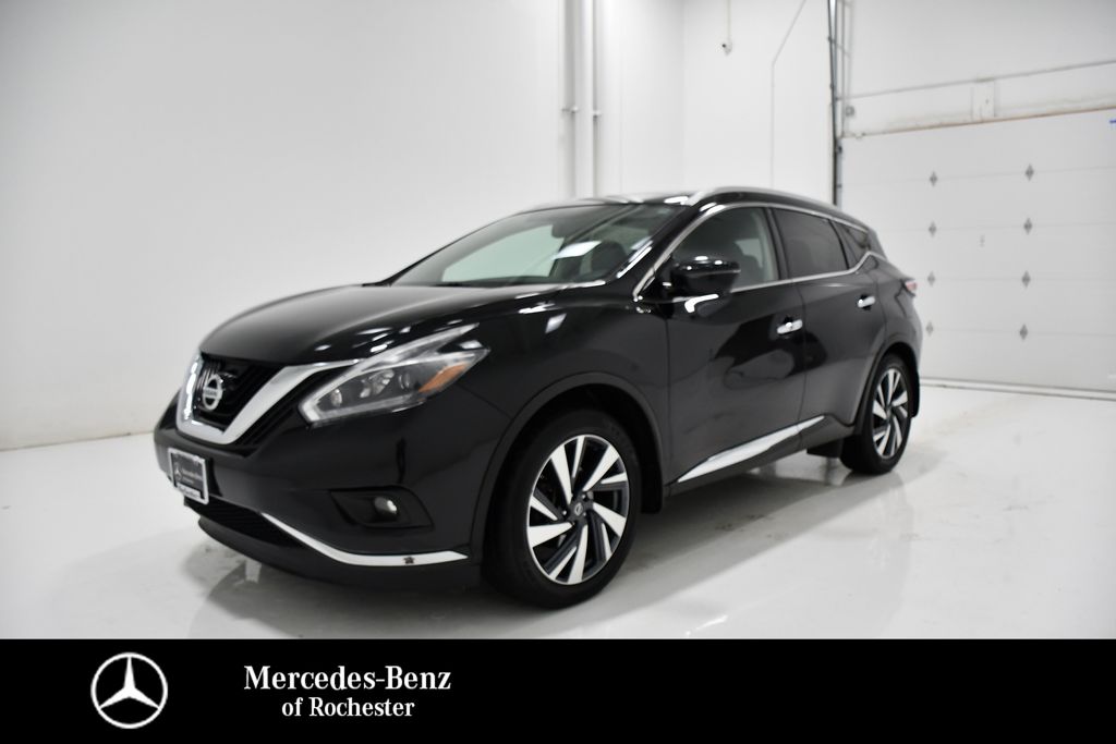 Black 2018 Nissan Murano SUV / Crossover All-Wheel Drive Continuously Variable Transmission