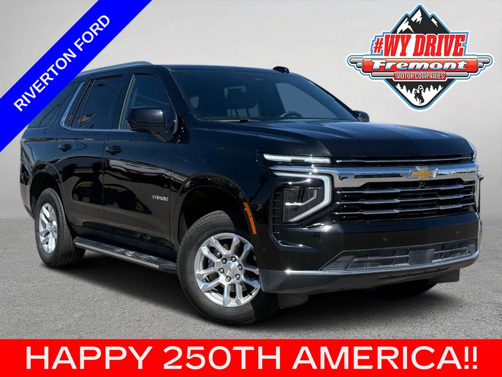Black 2025 Chevrolet Tahoe SUV / Crossover Four-Wheel Drive