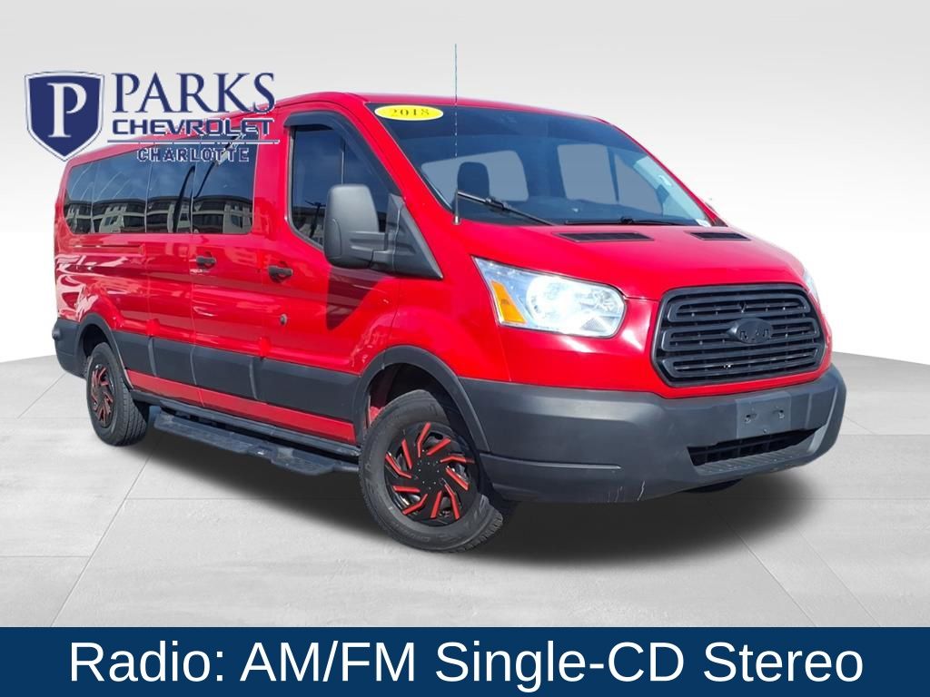 2015 Ford Transit Passenger 350 XLT Low Roof LWB RWD with 60/40 Passenger-Side Doors