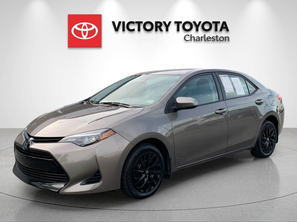 Gray Metallic 2018 Toyota Corolla LE Sedan Front-Wheel Drive Continuously Variable Transmission