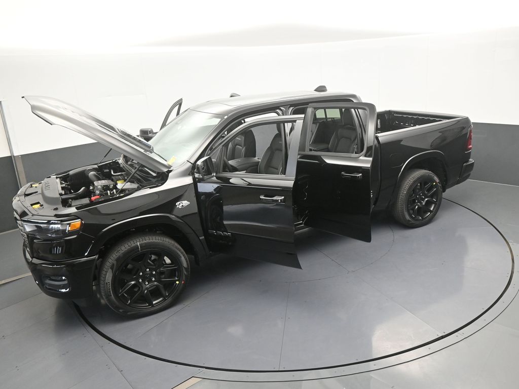 New 2026 Diamond Black Crystal Pearlcoat Ram Laramie image 63