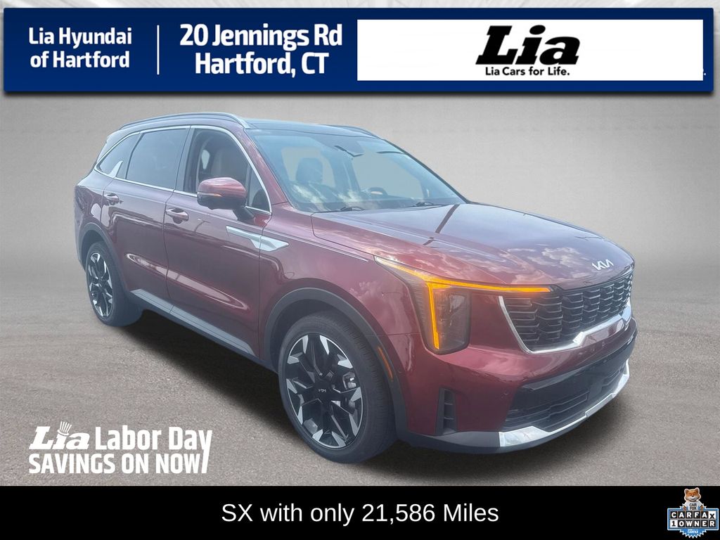 Dawning Red 2024 Kia Sorento SUV / Crossover Front-Wheel Drive 8-Speed Dual Clutch