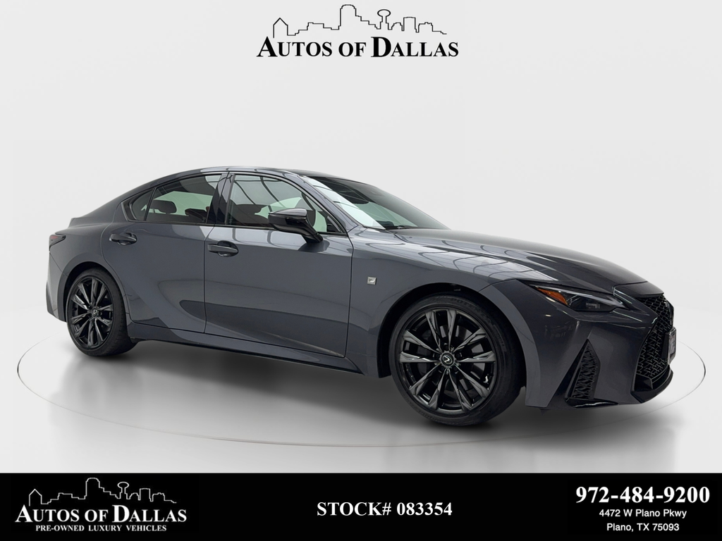Gray 2025 Lexus IS Sedan Rear-Wheel Drive 8-Speed Automatic