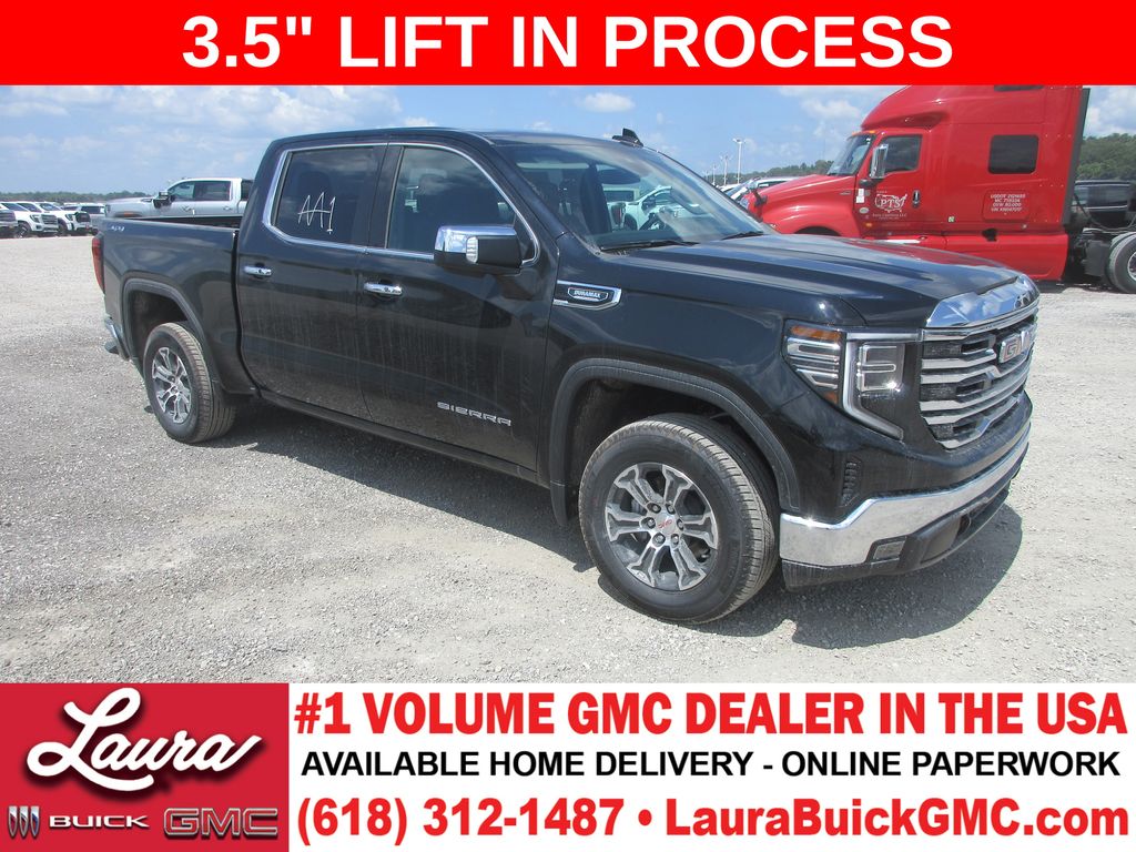 Onyx Black 2026 GMC Sierra 1500 Pickup Truck Four-Wheel Drive Automatic