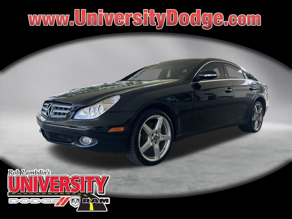 Black 2007 Mercedes-Benz CLS Sedan Rear-Wheel Drive 7-Speed Automatic