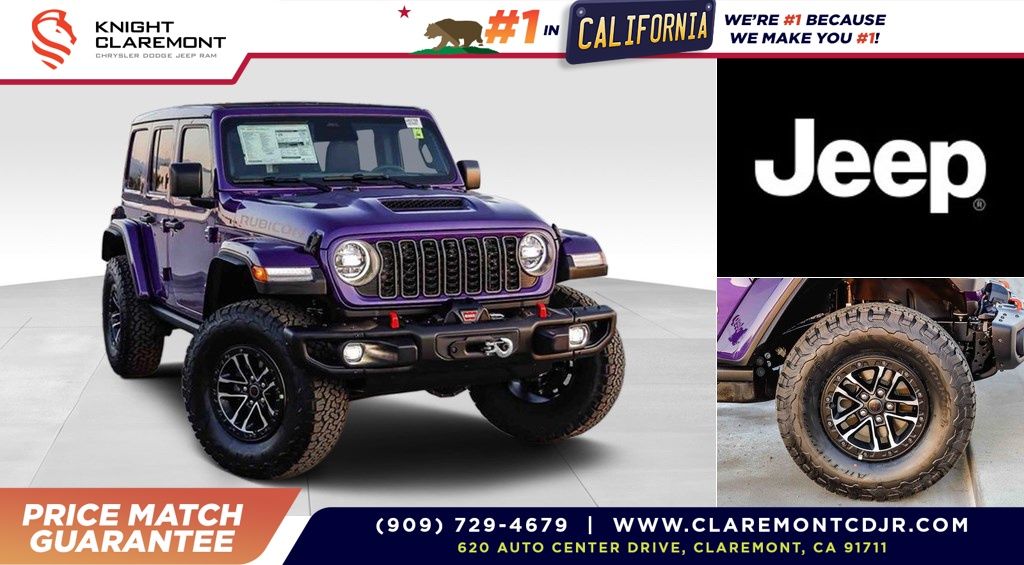 reign 2026 Jeep Wrangler Rubicon X 4-Door 4WD SUV / Crossover Four-Wheel Drive 8-Speed Automatic Overdrive