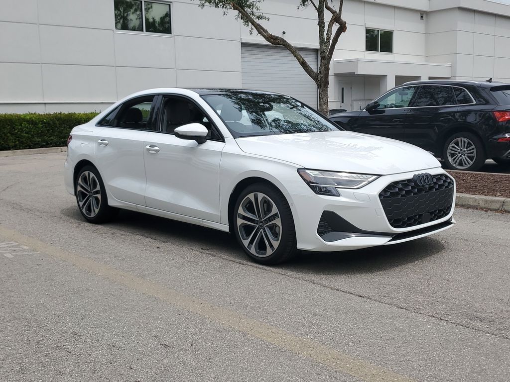 White 2026 Audi A3 quattro Premium Plus 40 TFSI Sedan All-Wheel Drive 7-Speed Automatic