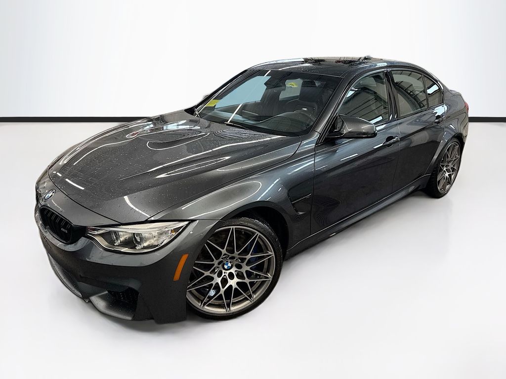 Gray (Mineral Grey Metallic) 2017 BMW M3 Sedan RWD Sedan Rear-Wheel Drive 6-Speed Manual