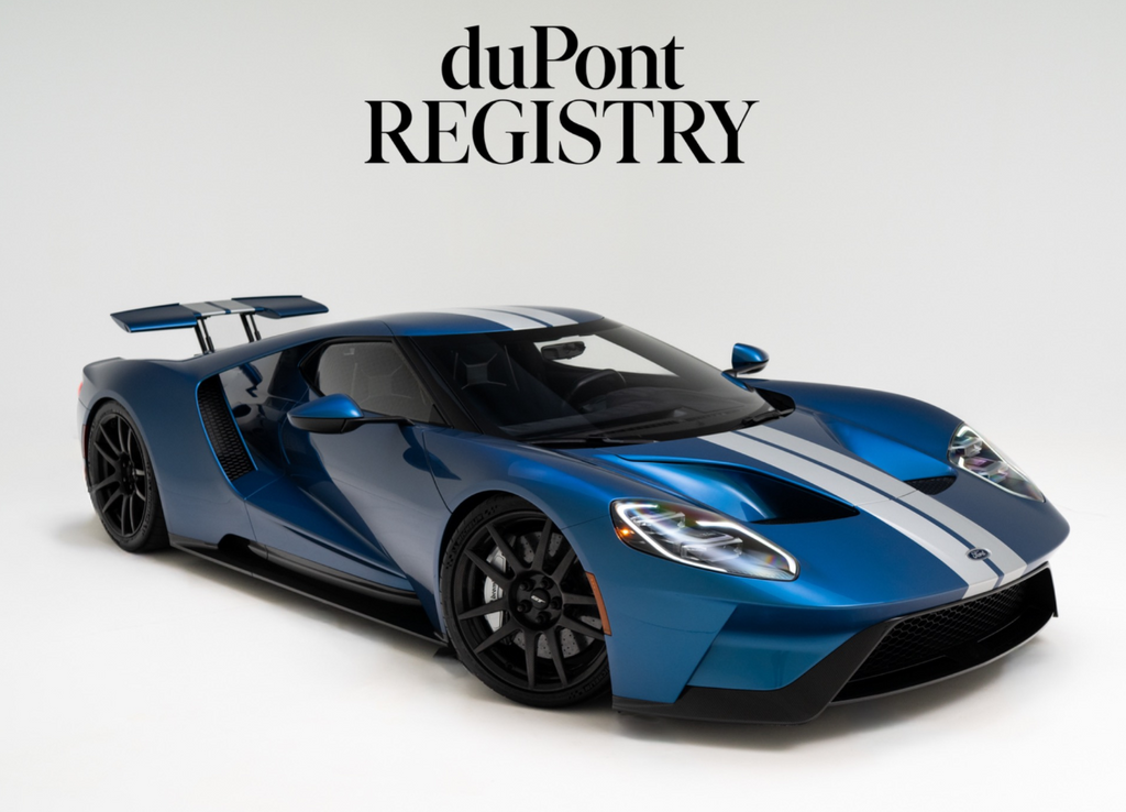 Blue 2019 Ford GT RWD Coupe Rear-Wheel Drive 7-Speed Automatic