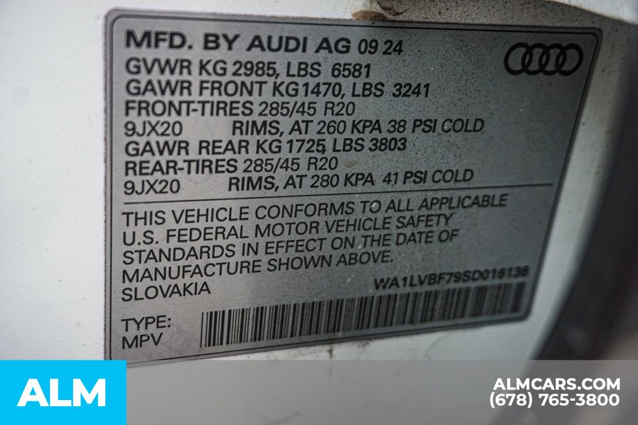 Used 2025 White Audi 55 Premium Plus image 64
