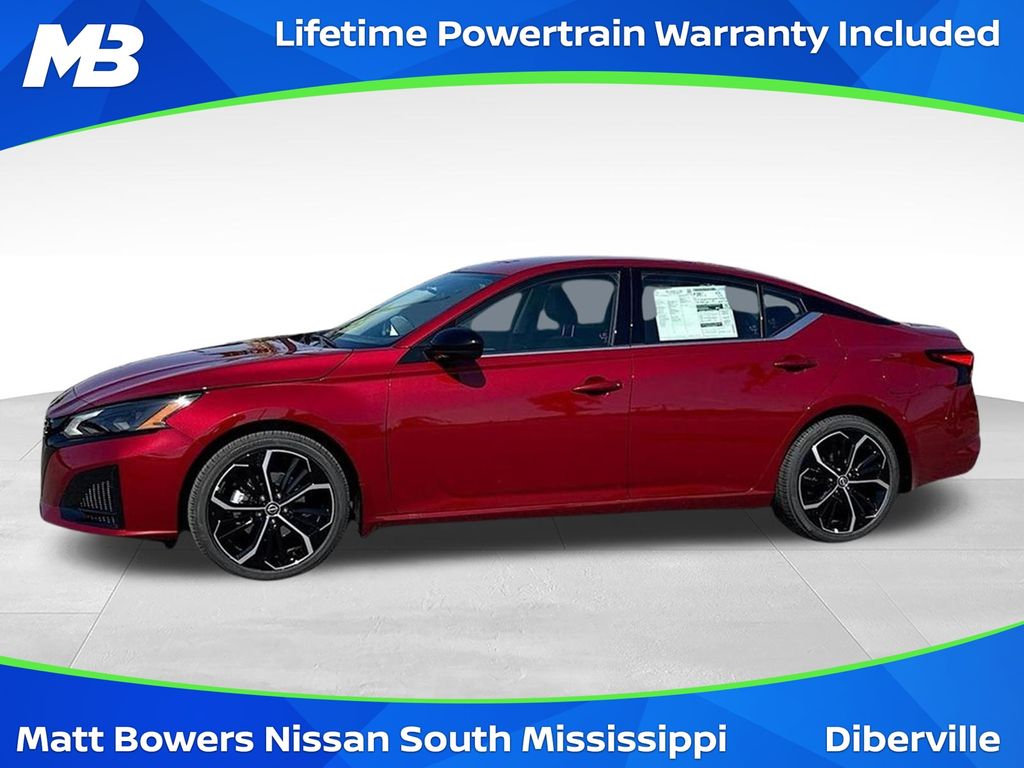 Red (Scarlet Ember Tintcoat) 2026 Nissan Altima Sedan Front-Wheel Drive Continuously Variable Transmission