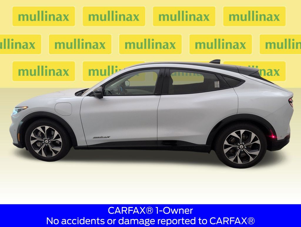 2022 White Metallic Ford Mustang Mach-E Premium AWD SUV