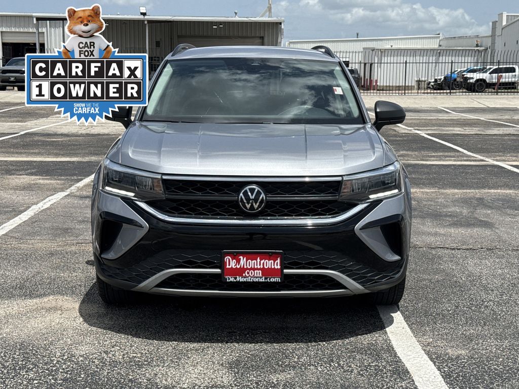 2023 Volkswagen Taos 1.5T S Silver at DeMontrond Automotive Group