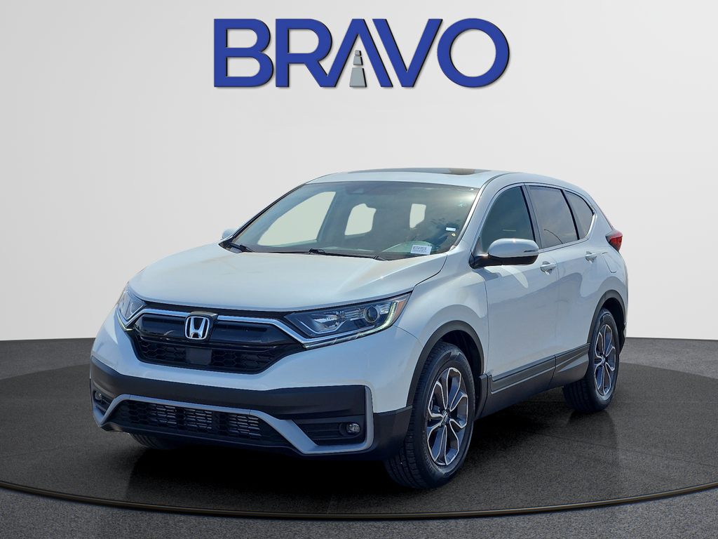 Platinum White Pearl 2022 Honda CR-V EX FWD SUV / Crossover Front-Wheel Drive Continuously Variable Transmission