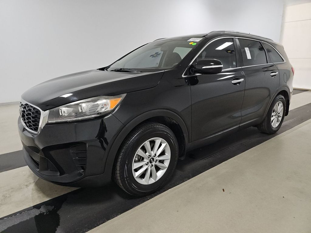 Ebony Black 2019 Kia Sorento SUV / Crossover Front-Wheel Drive 6-Speed Automatic