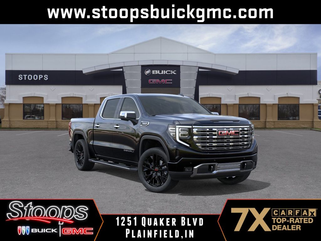 Onyx Black 2026 GMC Sierra 1500 Pickup Truck Four-Wheel Drive Automatic