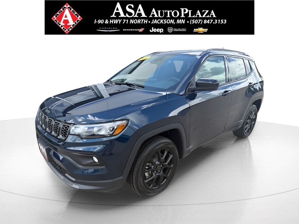 Fathom Blue Pearl Coat 2026 Jeep Compass SUV / Crossover Four-Wheel Drive 8-Speed Automatic
