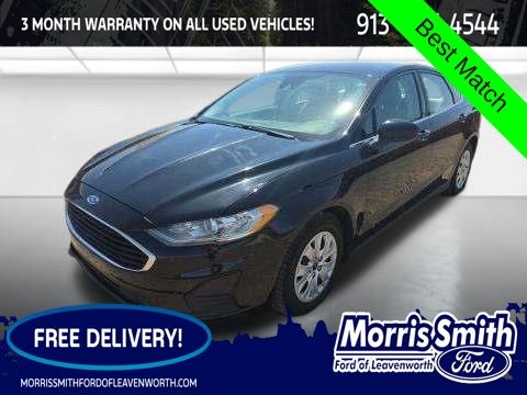 Agate Black Metallic 2020 Ford Fusion Sedan Front-Wheel Drive 6-Speed Automatic