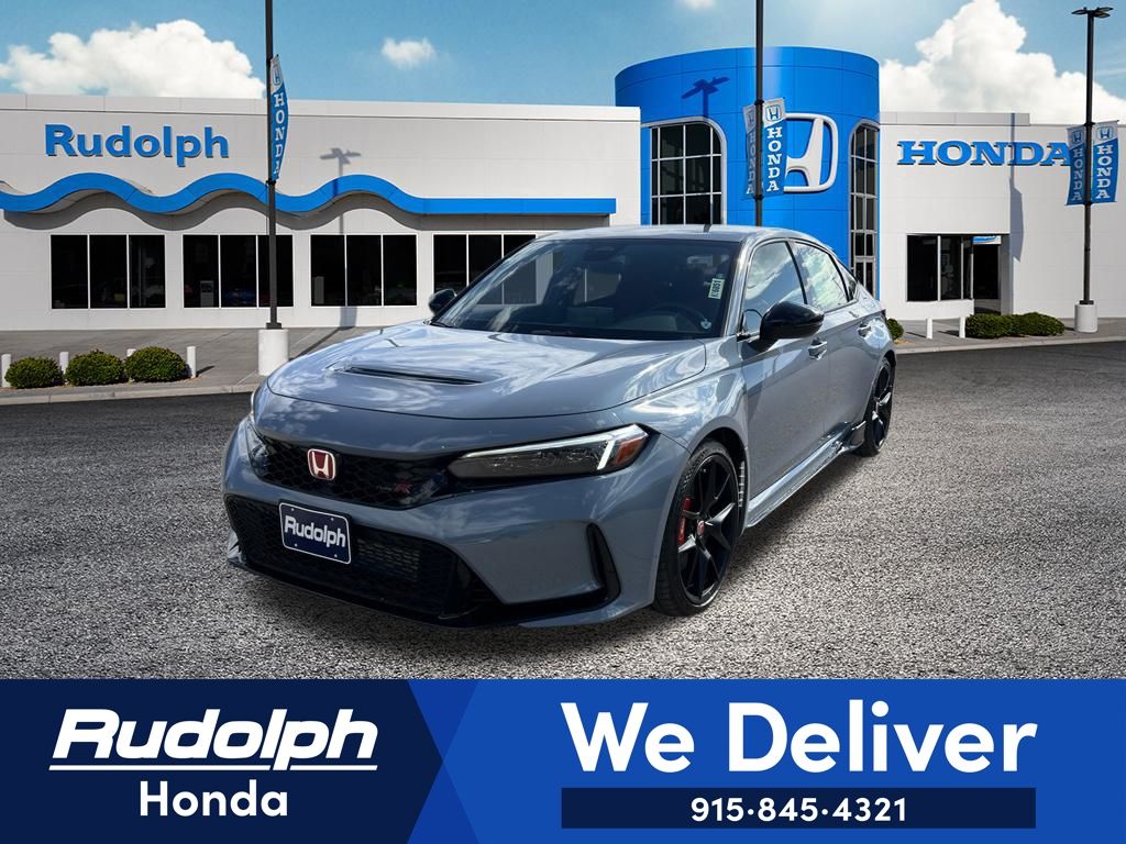 Gray 2026 Honda Civic Type R Hatchback Front-Wheel Drive 6-Speed Manual
