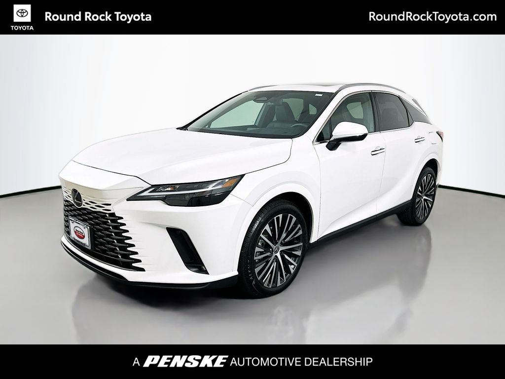 Eminent White Pearl 2024 Lexus RX Hybrid 350h Premium AWD SUV / Crossover All-Wheel Drive Continuously Variable Transmission