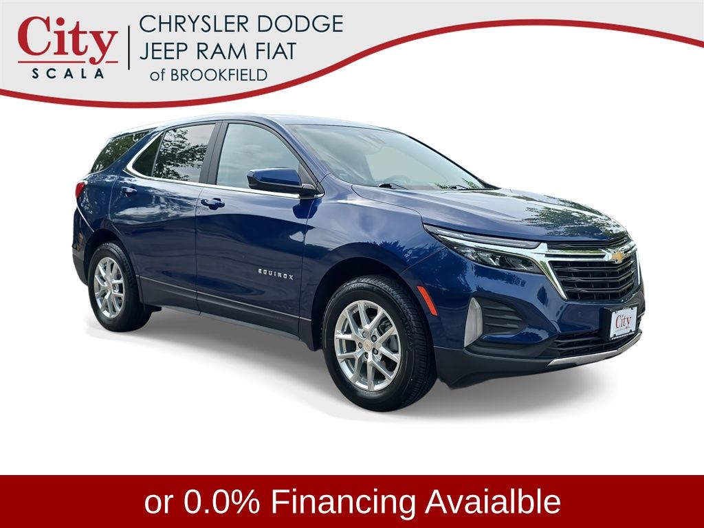 Blue Glow Metallic 2022 Chevrolet Equinox SUV / Crossover Four-Wheel Drive 6-Speed Automatic Overdrive