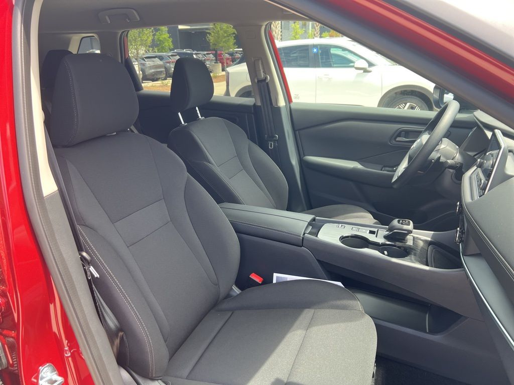 2025 Scarlet Ember Tintcoat Nissan Rogue S FWD SUV