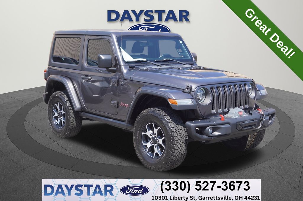 Gray (Granite Crystal Metallic Clearcoat) 2019 Jeep Wrangler SUV / Crossover Four-Wheel Drive 6-Speed Manual