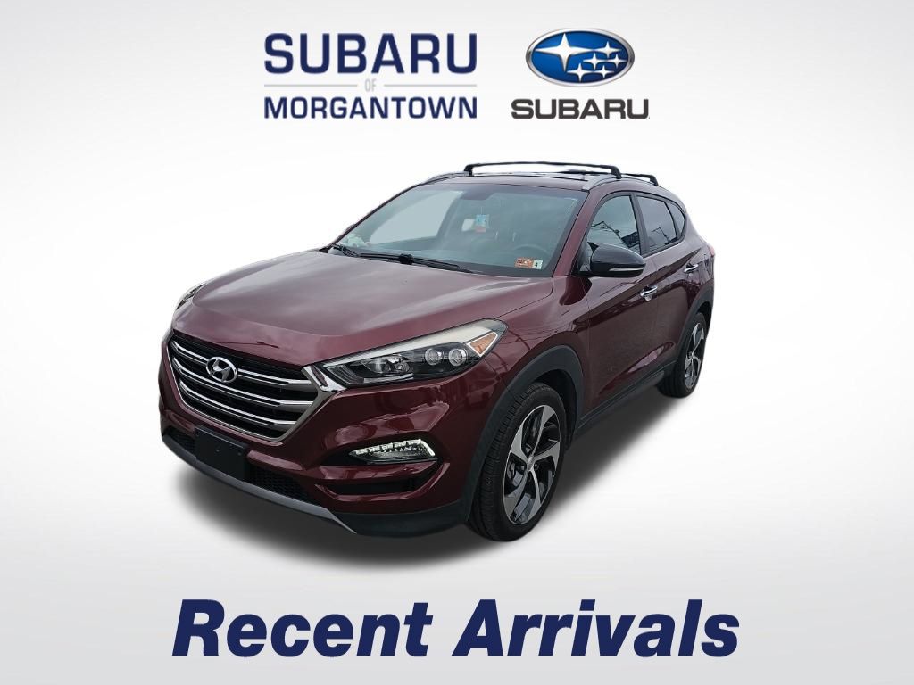 Red (Ruby Wine) 2016 Hyundai Tucson SUV / Crossover Front-Wheel Drive 7-Speed Automatic