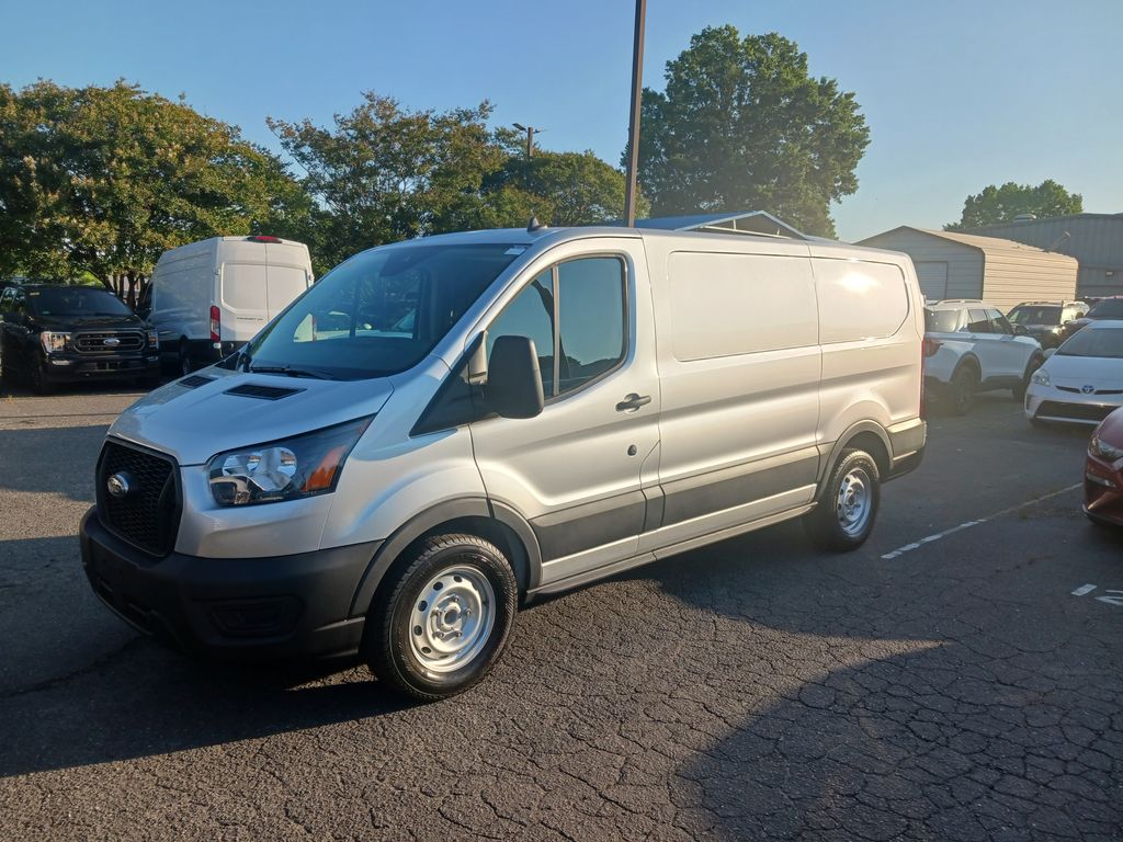 Ingot Silver 2025 Ford Transit Cargo 150 Low Roof RWD Van Rear-Wheel Drive