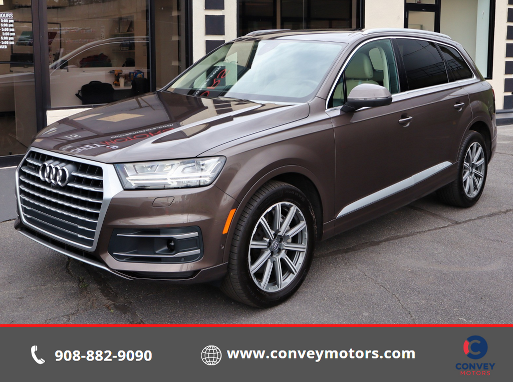 Brown 2019 Audi Q7 SUV / Crossover All-Wheel Drive 8-Speed Automatic