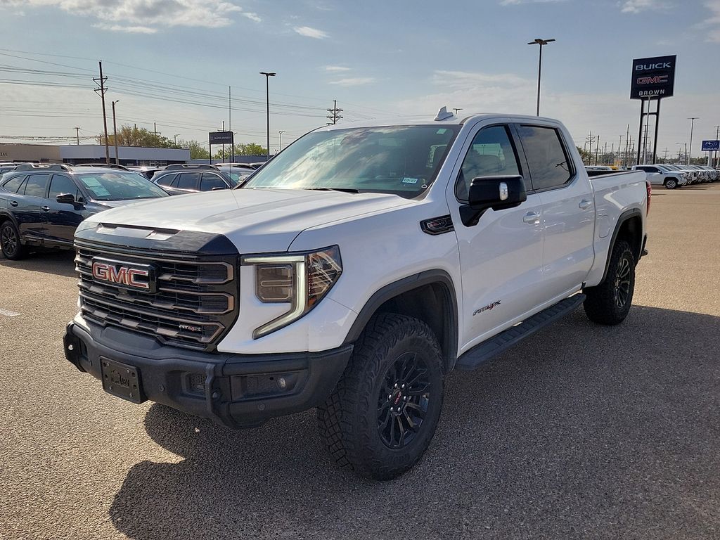 2023 GMC Sierra 1500 AT4X White at Brown Honda