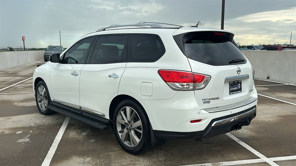 2014 Nissan Pathfinder Platinum White at Toyota of Kenner