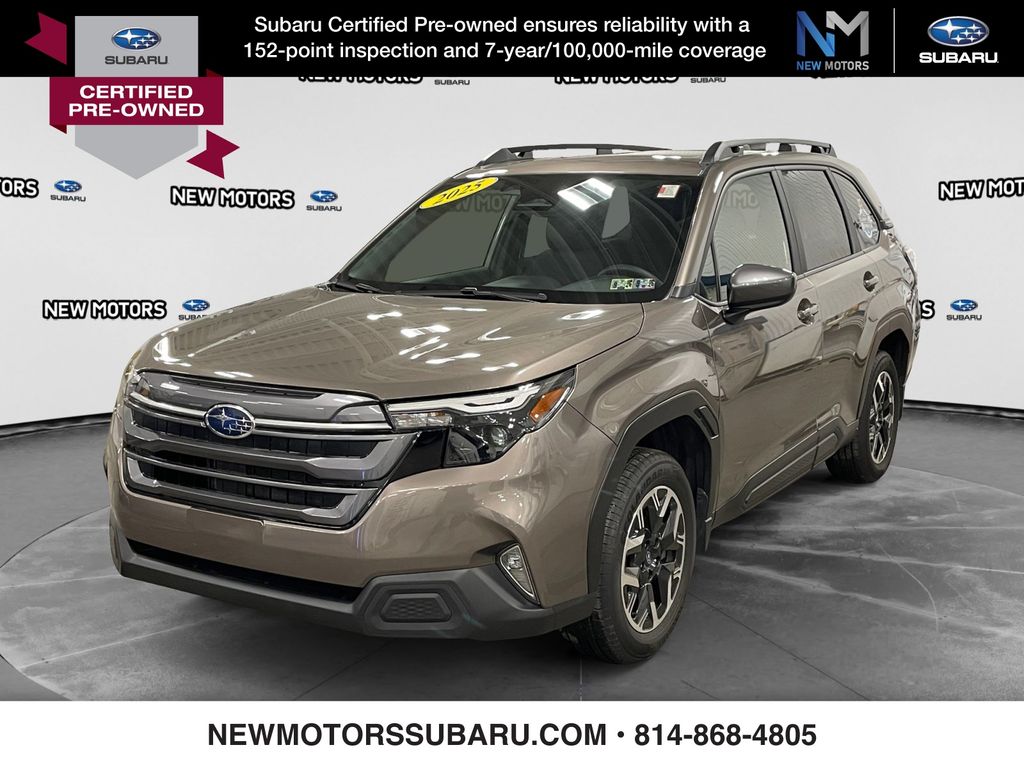 Bronze Metallic 2025 Subaru Forester SUV / Crossover All-Wheel Drive Continuously Variable Transmission