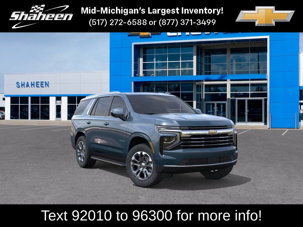 Lakeshore Blue Metallic 2026 Chevrolet Tahoe SUV / Crossover Four-Wheel Drive 