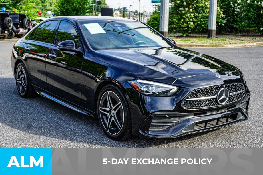 Used 2024 Black Mercedes-Benz C 300 image 3