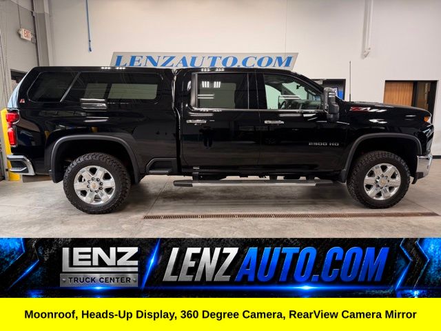 Black 2022 Chevrolet Silverado 2500HD Pickup Truck Four-Wheel Drive Automatic