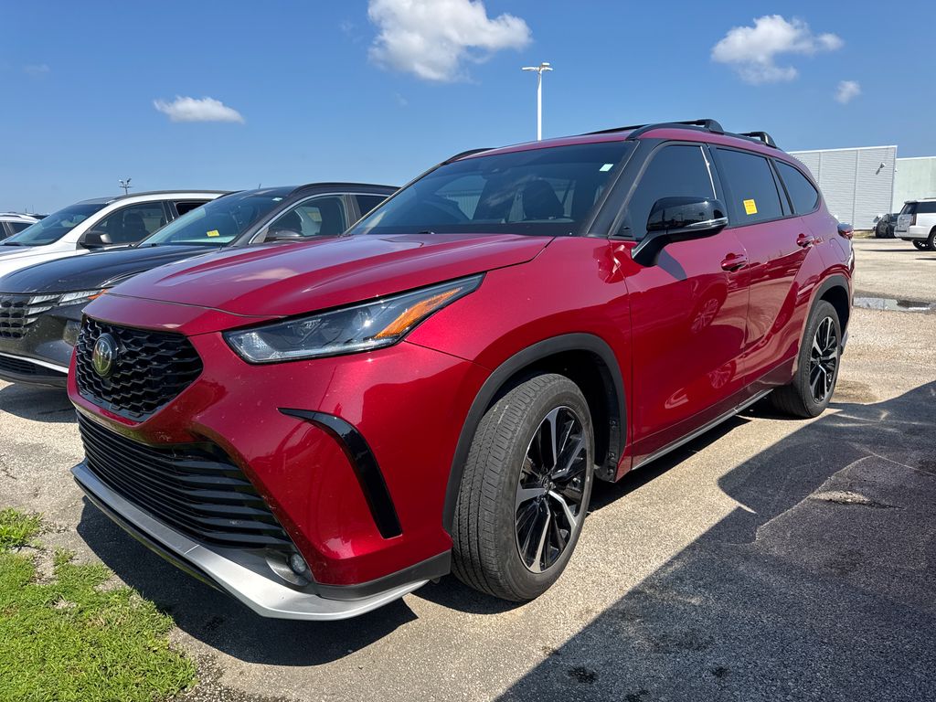 Pearl 2022 Toyota Highlander SUV / Crossover Front-Wheel Drive 8-Speed Automatic