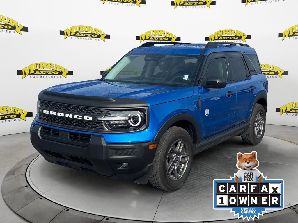 Blue Metallic 2025 Ford Bronco Sport Big Bend AWD SUV / Crossover All-Wheel Drive 8-Speed Automatic