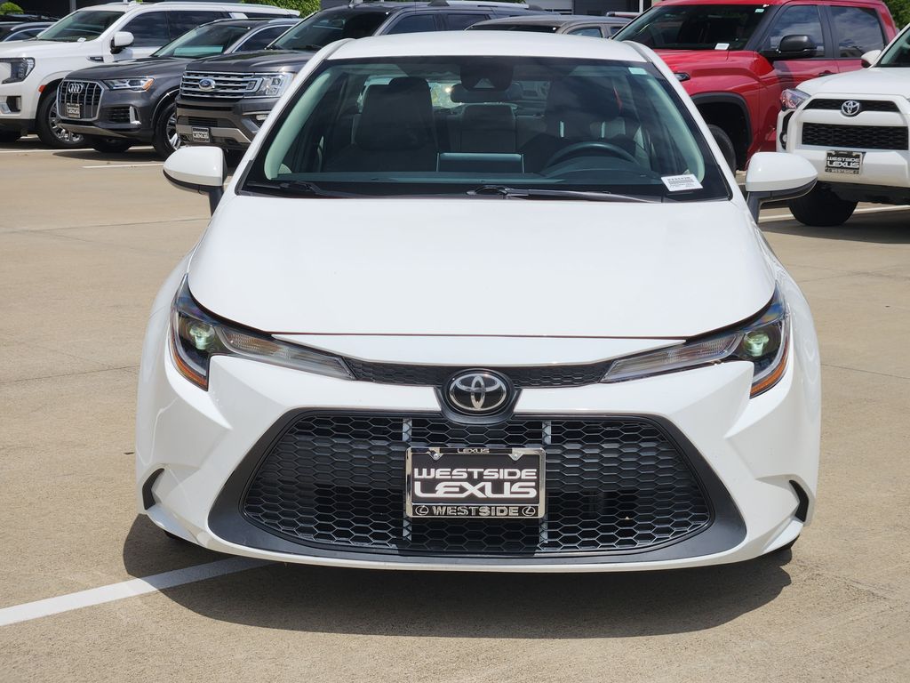 2021 Toyota Corolla LE White at Community Toyota