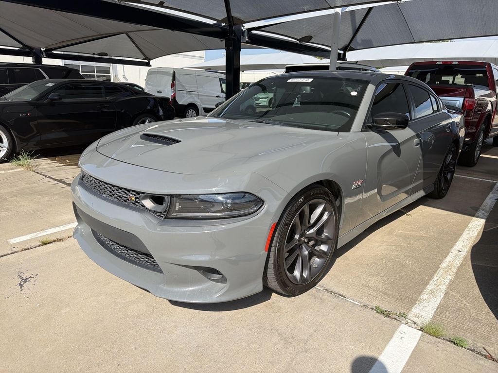 Destroyer Gray Clearcoat 2023 Dodge Charger Sedan Rear-Wheel Drive 8-Speed Automatic