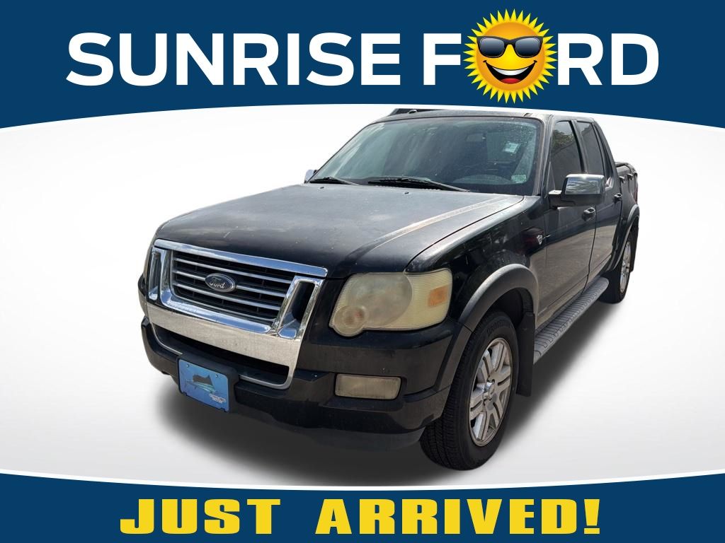 Black Clearcoat 2007 Ford Explorer Sport Trac Pickup Truck Rear-Wheel Drive 6-Speed Automatic