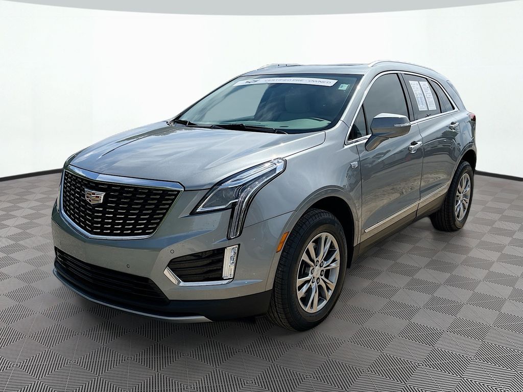Argent Silver Metallic 2023 Cadillac XT5 Premium Luxury FWD SUV / Crossover Front-Wheel Drive 9-Speed Automatic