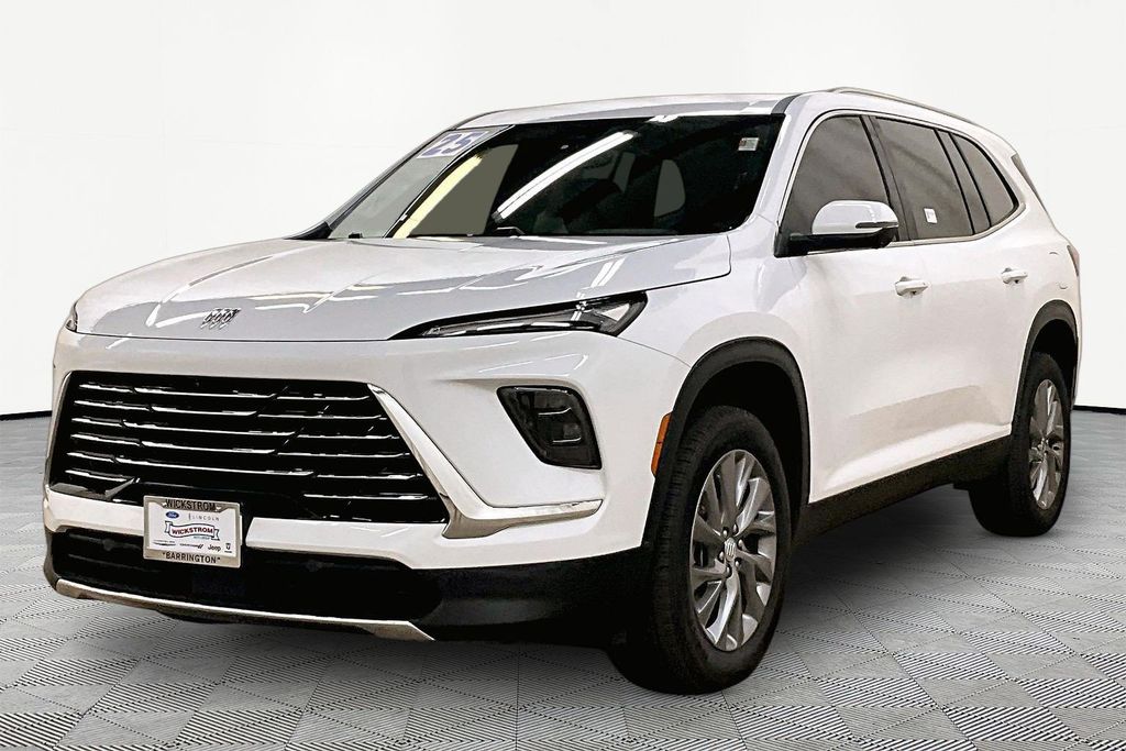 Summit White 2025 Buick Enclave SUV / Crossover Front-Wheel Drive 8-Speed Automatic