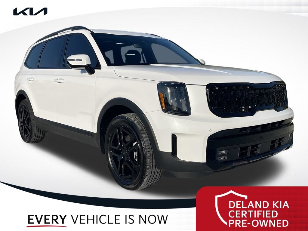 White Pearl 2025 Kia Telluride SUV / Crossover All-Wheel Drive 8-Speed Automatic